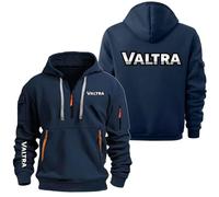 Sweats à Capuche Pour Hommes Pull à Fermeture éclair Quart De Longueur Pour V.a.l-t.r.a Sweats à Capuche Décontractés à Manches Longues Sweats De Course à Plusieurs Poches Vestes D'extérieur Navy-1 L