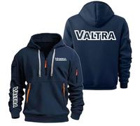 Sweats à Capuche Pour Hommes Pull à Fermeture éclair Quart De Longueur Pour V.a.l-t.r.a Sweats à Capuche Décontractés à Manches Longues Sweats De Course à Plusieurs Poches Vestes D'extérie Navy-2 3XL