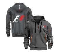 Sweats À Capuche pour Hommes Vêtements De Sport F.1 Vestes Fitness avec Poche Pulls Sweatshirt Confortable Manches Longues Manteaux D'extérieur-SHS||m