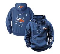 Sweats À Capuche Pulls Et Survêtements Hommes pour I.s.l.e of M.a.n T..T Unis Manches Longues Vestes Imprimées Manteaux Sport Printemps-Automne-LanS||l