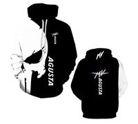 Sweats Capuche 3D pour Hommes M.V Vestes Printemps Automne Hauts Manches Longues Manteaux Style Sportif Vêtements D'extérieur Imprimés-E||3X_l