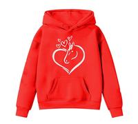 Sweats Capuche Fille Casual Sweat Confortable Elégant Sportswear Super Douce et Tenue Hip hop Streetwear Poids Léger Style Vêtements Mode Ado