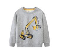 Sweats Capuche Garçon Casual Haut Hoodie Sweat-Shirt Printemps Automne Couleur Uni Unisexe 3D Imprimer Pull Enfants Fashion Large Confortable pour Garçons en Manches Longues Enfant Ado 7-14 Ans