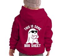 Sweats Capuche Garçon Longue et Manches Longues Ado Sweat Impression en 3D Cartoon Animal Imprimé Coton de Couleur Unie pour Fille Intérieur Extérieur