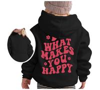 Sweats Capuche Garçon Sweat Unisexe en Coton Ado 3D Imprimer Pull Enfants Poids Léger Style Tenue Hip hop Streetwear pour Filles et garçons