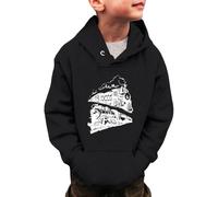 Sweats Capuche Garçon Sweat Unisexe en Coton Hoodie Manches Longues Haut Mignon Confortable et la Mode Tenue Hip hop Streetwear Vêtements Enfant Ado 4-15 Ans