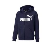 Puma Essential Full Zip Sweatshirt Bleu 7-8 Years Garçon