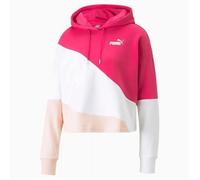 Sweats PUMA Power Cat Hoodie Beige,Blanc,Rose - Femme/Adulte L