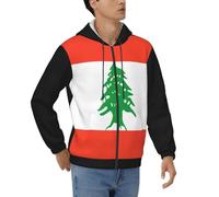 Sweats Zippés À Capuche Homme Libanveste Polaire Sweat Haut Patchwork Manches Longues Zippé Hauts Décontractés Avec Poches Style Classique Du Royaume Uni Travail