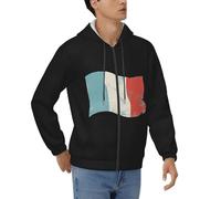 Sweats Zippés À Capuche Homme Luxembourgveste Polaire Sweat Décontracté Zippé À Capuche Manches Longues Sweat Zippé Hauts Avec Poche Kangourou Style Classique Du Royaume-Uni Sweats De Travail