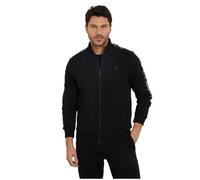 Sweatshhirt zippé bande logo - Guess jeans. XS