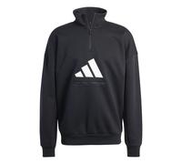 Adidas Sweatshirt 1/2 zip Future Icons 3-Stripes Regular Homme Noir M