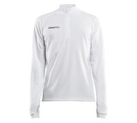 Sweatshirt 1/2 zip Craft evolve Blanc L