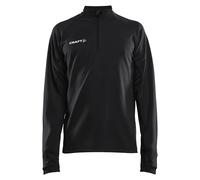 Sweatshirt 1/2 zip Craft evolve Noir L