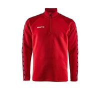 Sweatshirt 1/2 zip Craft Squad 2.0 Rouge S