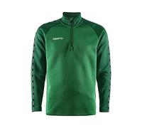 Sweatshirt 1/2 zip Craft Squad 2.0 Vert M
