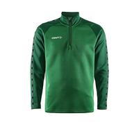 Craft Sportswear Sweatshirt 1/2 zip Craft Squad 2.0 Vert XL
