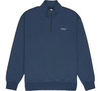 Element Co Emb Half Zip Sweatshirt Bleu L Homme