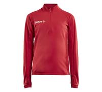 Sweatshirt 1/2 zip enfant Craft evolve Rouge 6/8 ans