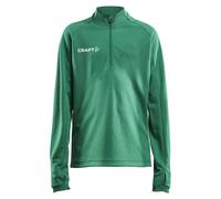 Sweatshirt 1/2 zip enfant Craft evolve Vert 10/12 ans