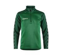 Craft Sportswear Sweatshirt 1/2 zip enfant Squad 2.0 Vert 4/6 ans