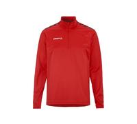 Sweatshirt 1/2 zip enfant Craft Squad Go Rouge 6/8 ans