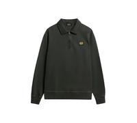 Sweatshirt 1/2 zip et coutures contrastÃ©es Superdry Noir 2XL