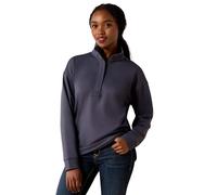 Sweatshirt 1/2 zip femme Ariat Breeze Bleu M