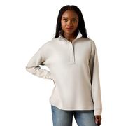 Sweatshirt 1/2 zip femme Ariat Breeze Gris M