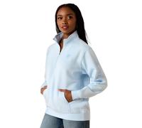 Sweatshirt 1/2 zip femme Ariat Foundation Bleu M
