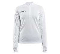 Sweatshirt 1/2 zip femme Craft evolve Blanc L