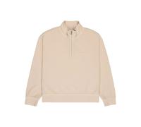 Sweatshirt 1/2 zip femme Element Lowcase Pigment Beige XS