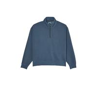 Sweatshirt 1/2 zip femme Element Lowcase Pigment Bleu M