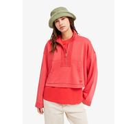 Sweatshirt 1/2 zip femme Roxy Stars Catcher Rouge L