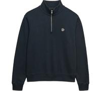 Sweatshirt 1/2 zip femme Superdry Signature Bleu S