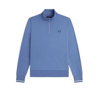 Sweatshirt 1/2 zip Fred Perry Bleu S