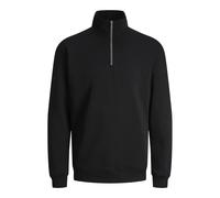 Jack & Jones Bradley Half Zip Sweater Noir L Homme
