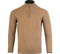 Jack Pyke - Pull Ashcombe - 100% Laine d'agneau - zippé - Sable - S