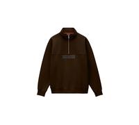 Sweatshirt 1/2 zip Napapijri Box Marron S
