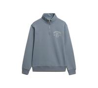 Superdry Athletic Essential Half Zip Sweatshirt Gris XL Homme