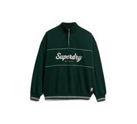Superdry & Co Sweat-shirt 'Country Club' vert foncé / blanc, Taille XL