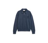 Sweatshirt 1/4 zip Armedangels Iconic å Gmt Dye Bleu M