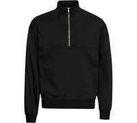 Sweatshirt 1/4 zip Colorful Standard Organic deep black Noir M