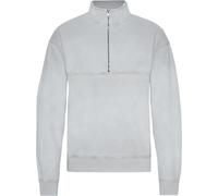 Sweatshirt 1/4 zip Colorful Standard Organic Faded Grey Gris L