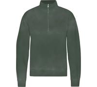 Sweatshirt 1/4 zip Colorful Standard Organic Midnight Forest Vert S