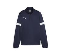 Sweatshirt 1/4 zip enfant Puma IndividualRise Bleu 10 ans