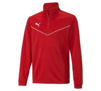 Sweatshirt 1/4 zip enfant Puma teamRISE Rouge 12 ans