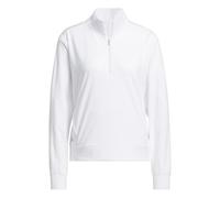 Sweatshirt 1/4 zip femme adidas Ultimate365 Layer Blanc M