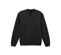 Sweatshirt 1/4 zip femme Gildan Noir S