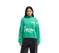 Sweatshirt 1/4 zip femme Quiksilver Coronet Vert XL